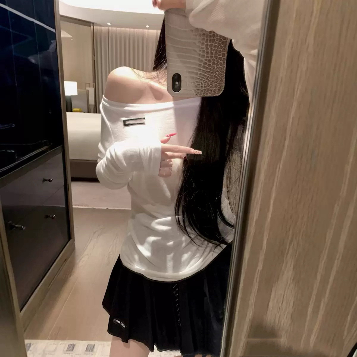 【黄雨萱】缪家打底衫显瘦百搭