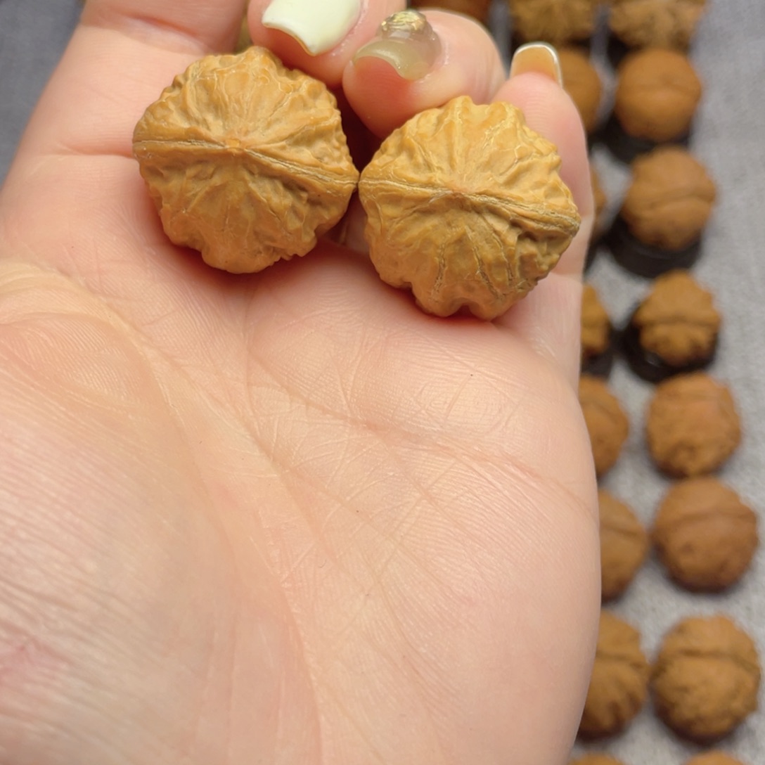 把件文玩核桃粗筋小桃子