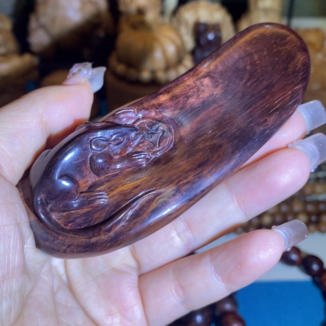 黄花梨/降香黄檀其他海南黄花梨紫油梨招财鼠