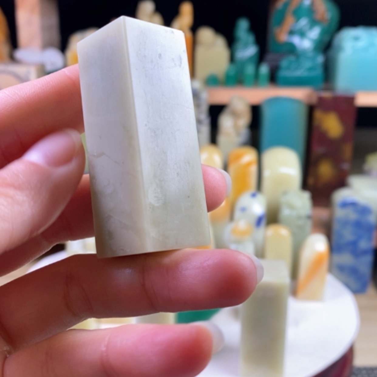 【闪购商品】青田石封门青………..