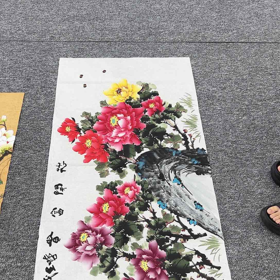 国画国画作品纯手绘 