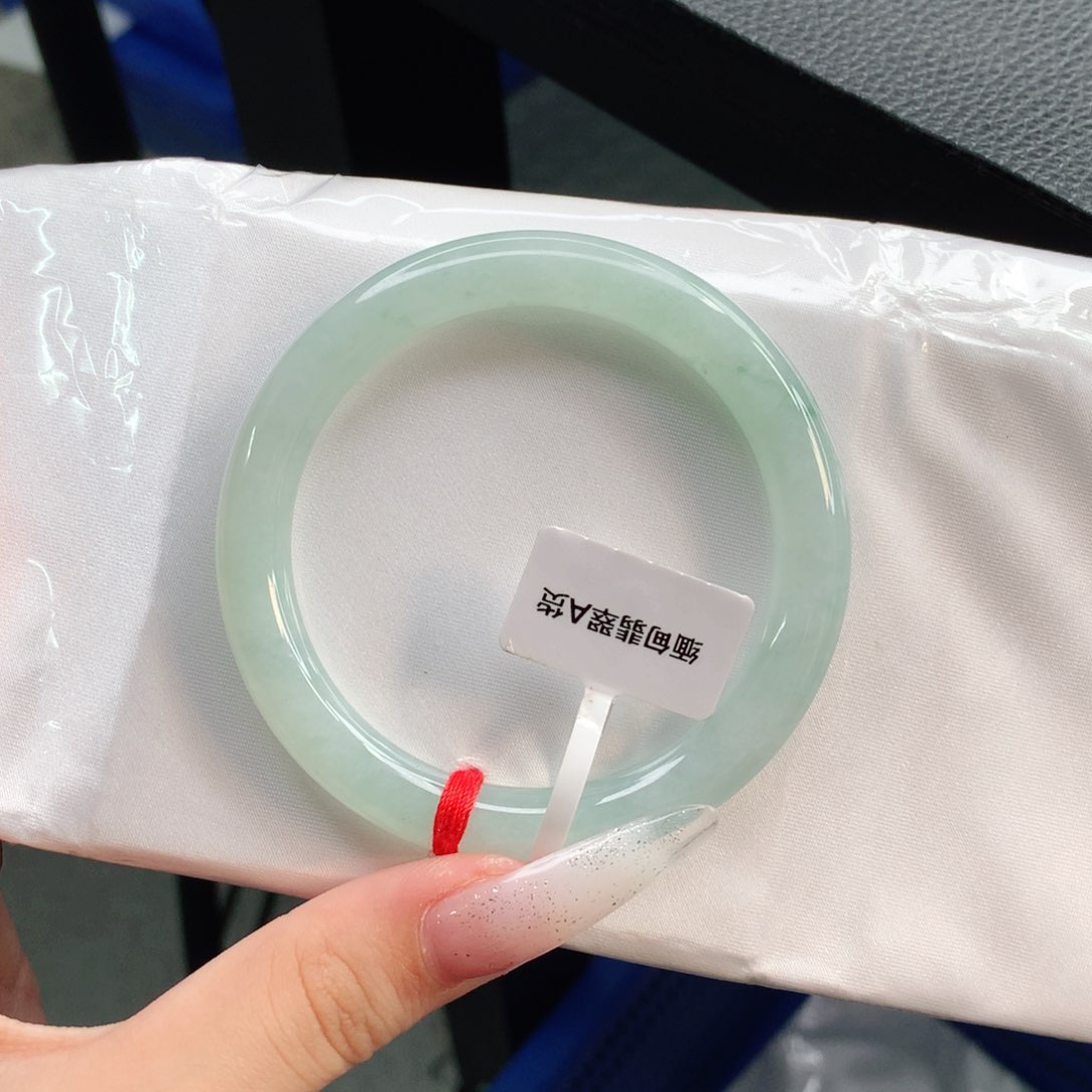 未镶嵌手镯翡翠圆条54