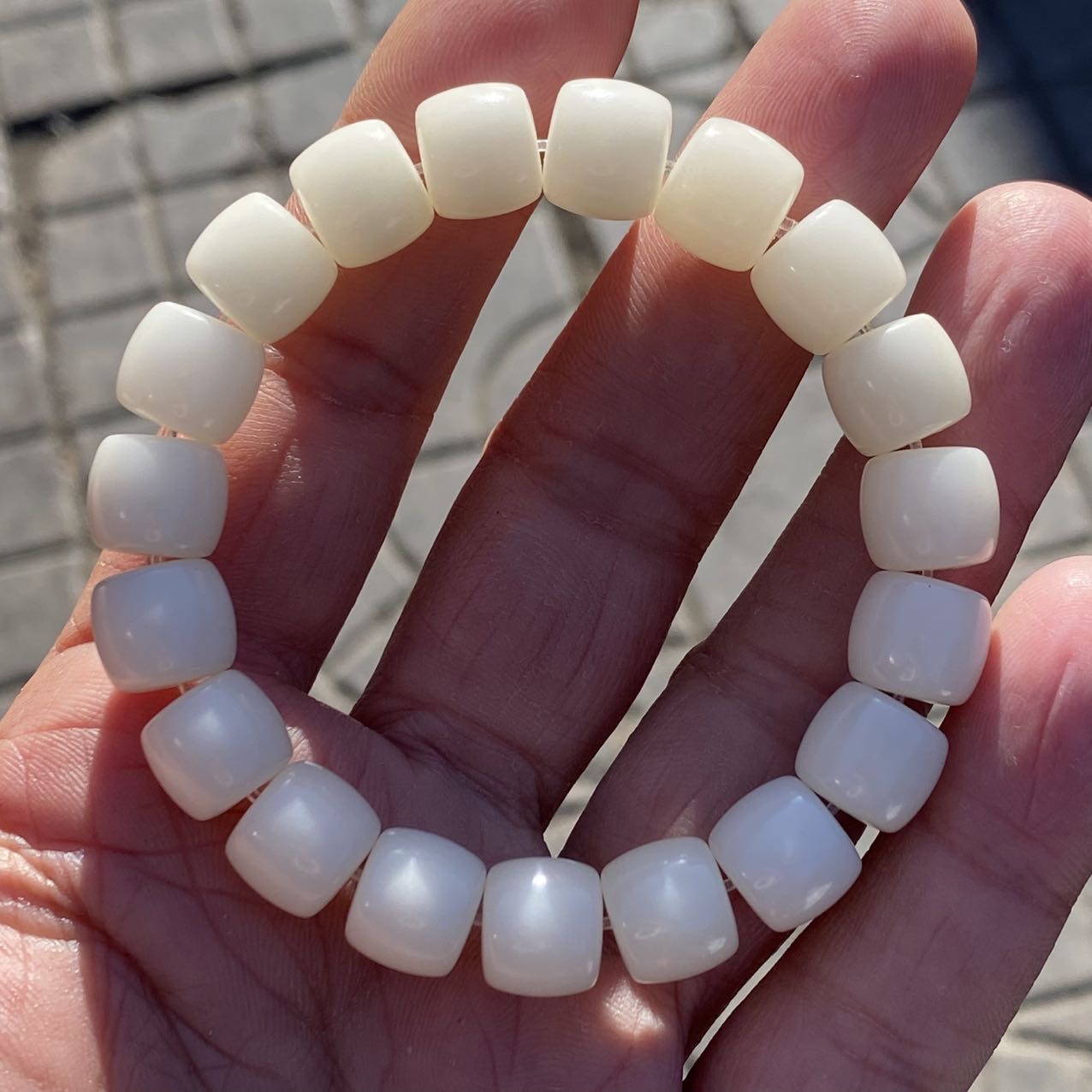 【阿钰推荐】 LY89578-菩提根直切单圈手串-尺寸11mm＋