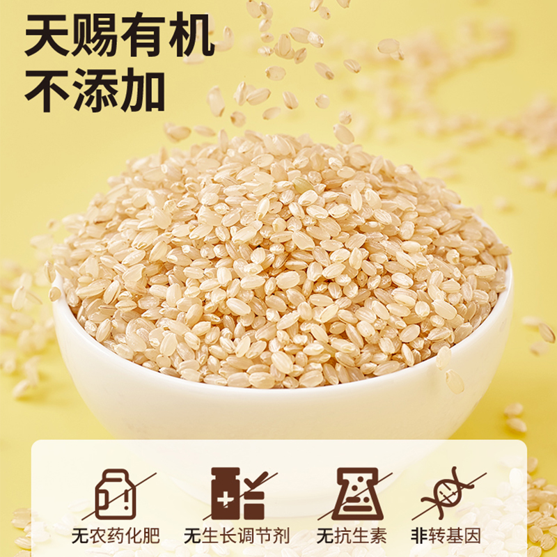 Y/辉业有机糙米东北新糙米健身代餐主食高饱腹五谷杂粮饭