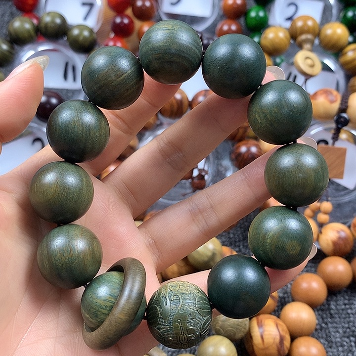 阿根廷绿檀木手串2.0