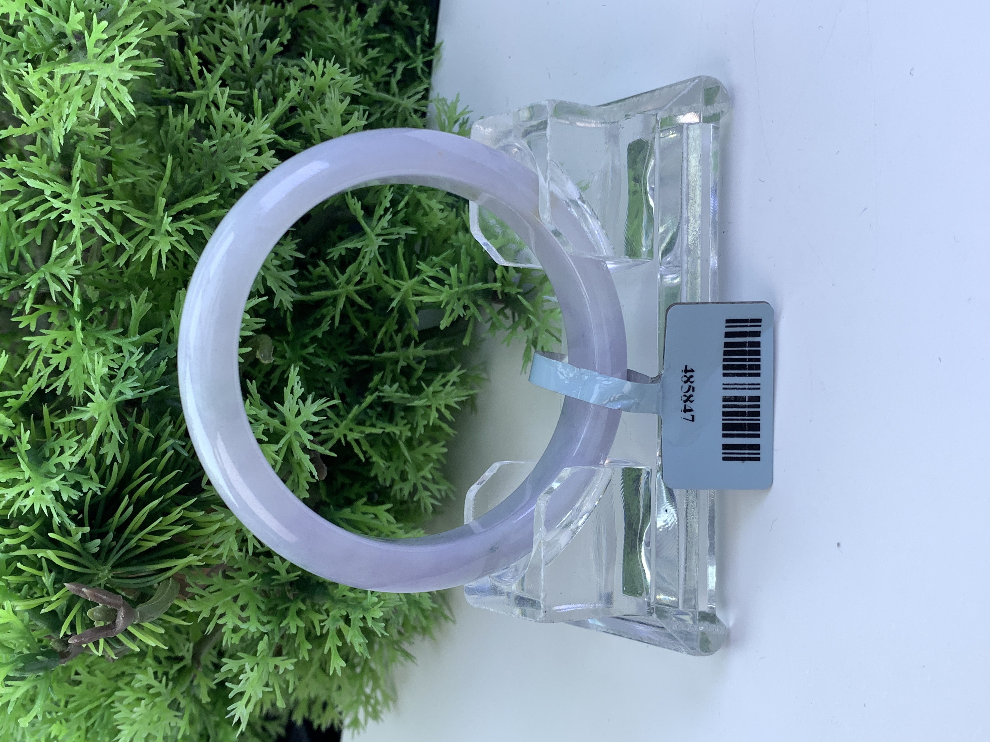 【刘思懿】天然缅甸A货翡翠手镯-S-12