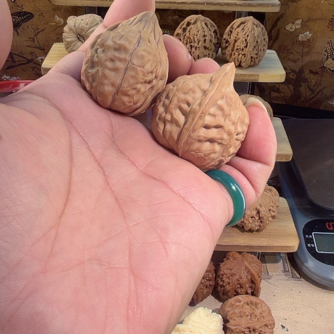 把件文玩核桃龟甲纹