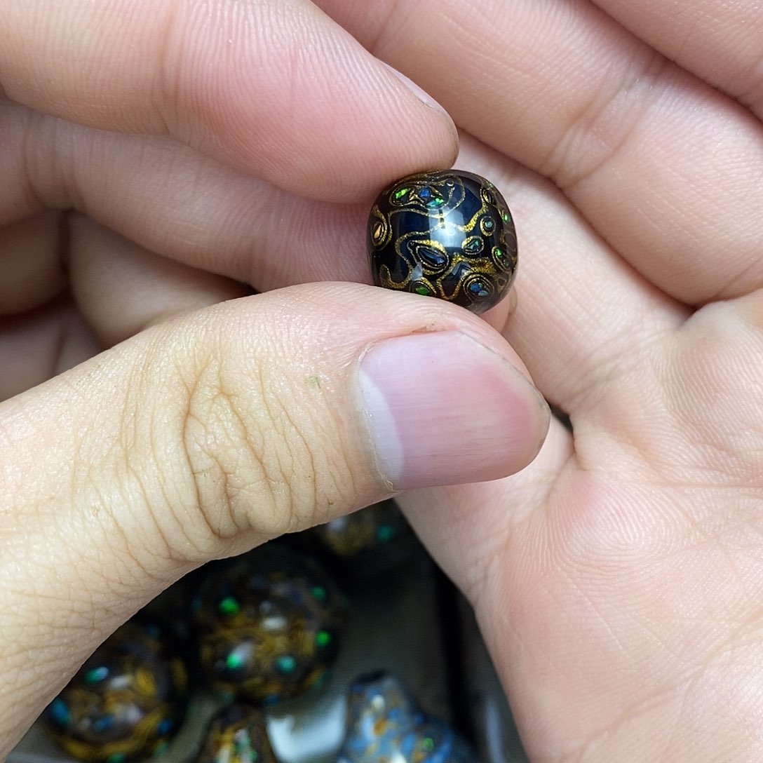 笑****)非遗手工 大漆工艺规格1.2cm