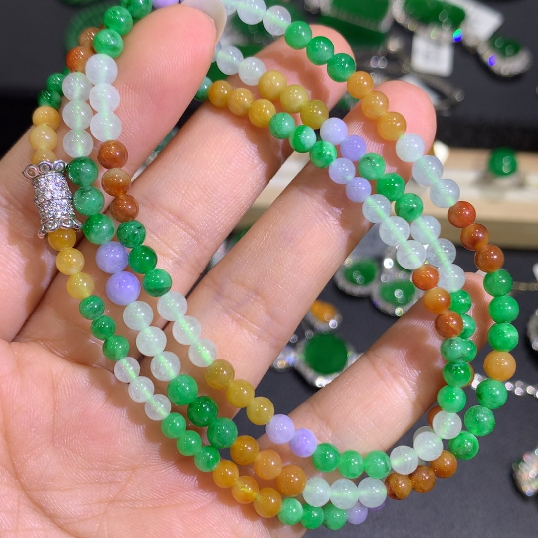 翡翠颈饰未镶嵌8、