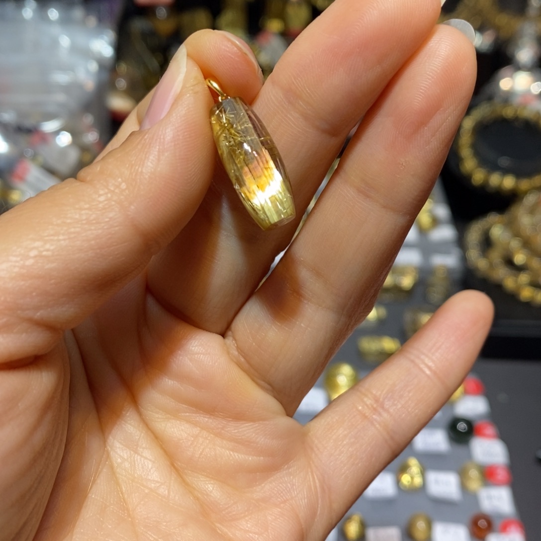 水晶手链未镶嵌吊坠