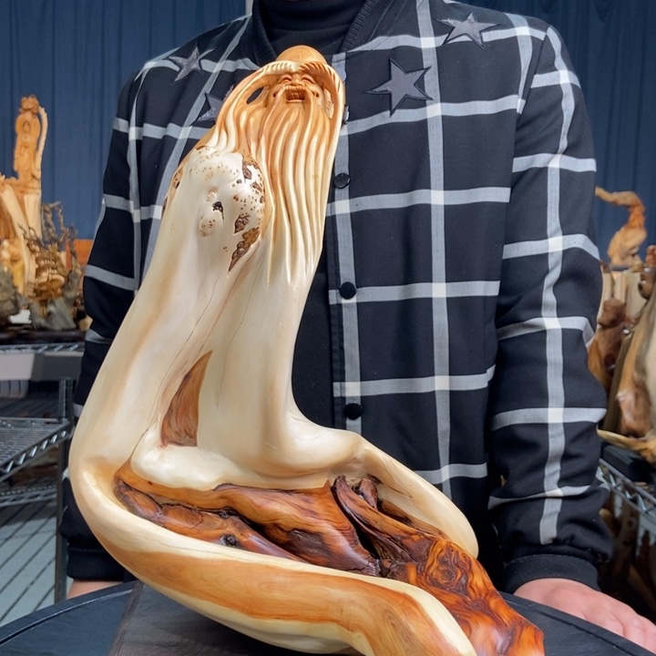 柏木（崖柏）随型摆件