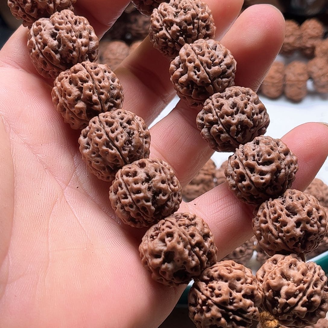 金刚菩提手串21安娜蜂窝双龙