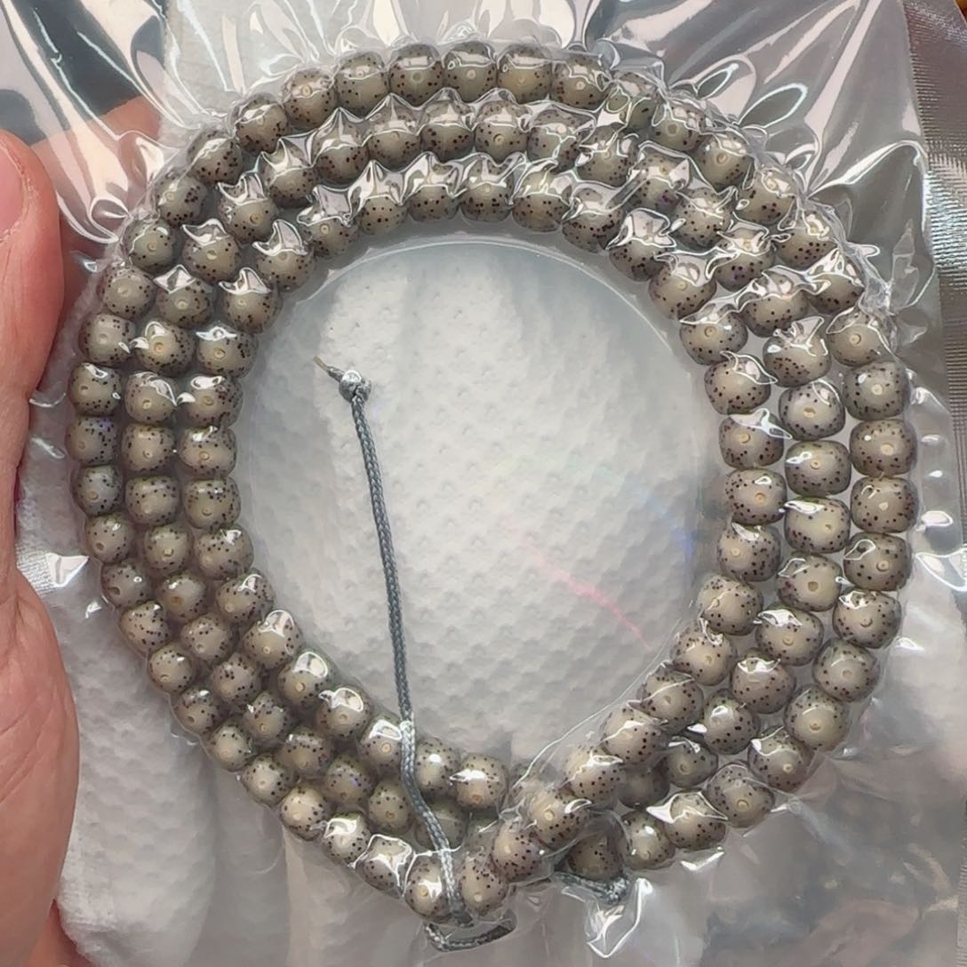 星月菩提手串糯冰108-8*7同枝果大眼睛