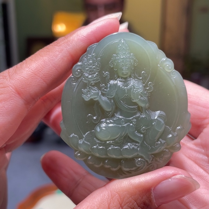 和田玉未镶嵌颈饰多样性发货，发其一