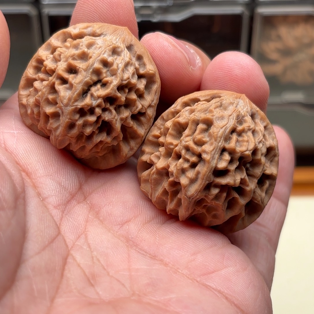 把件文玩核桃龙胆