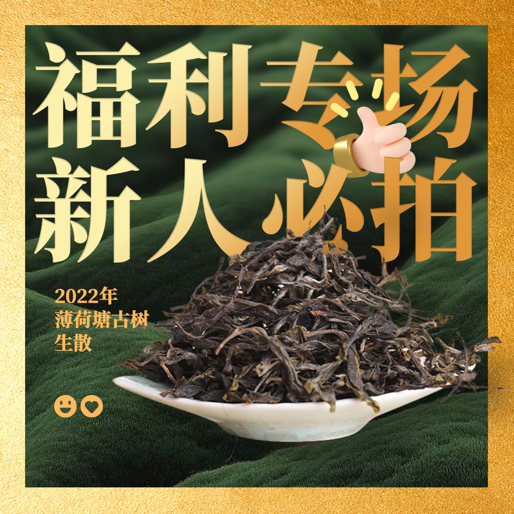【云】福利专场·新人必拍2022年薄荷塘古树生散