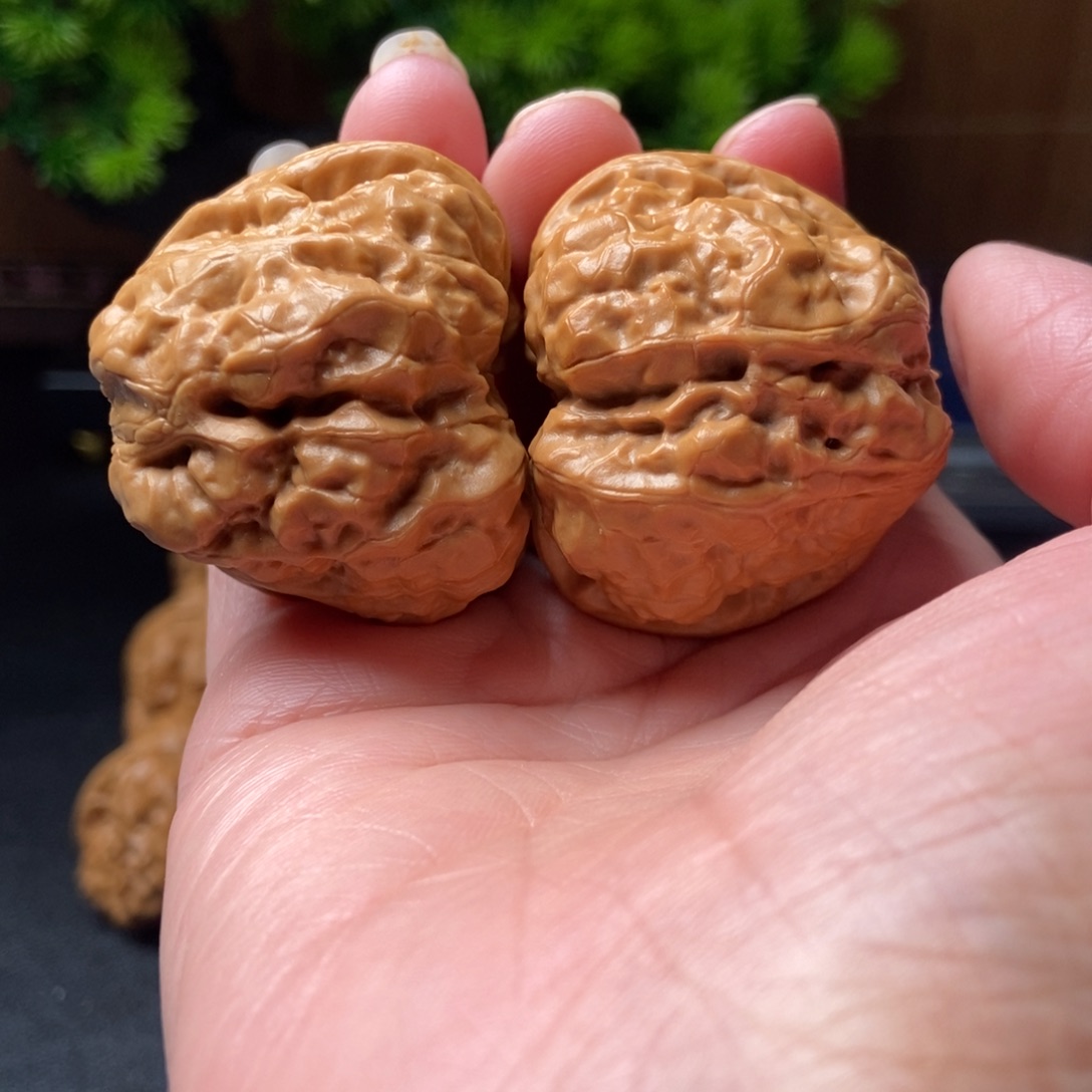 文玩核桃把件蛤蟆头41