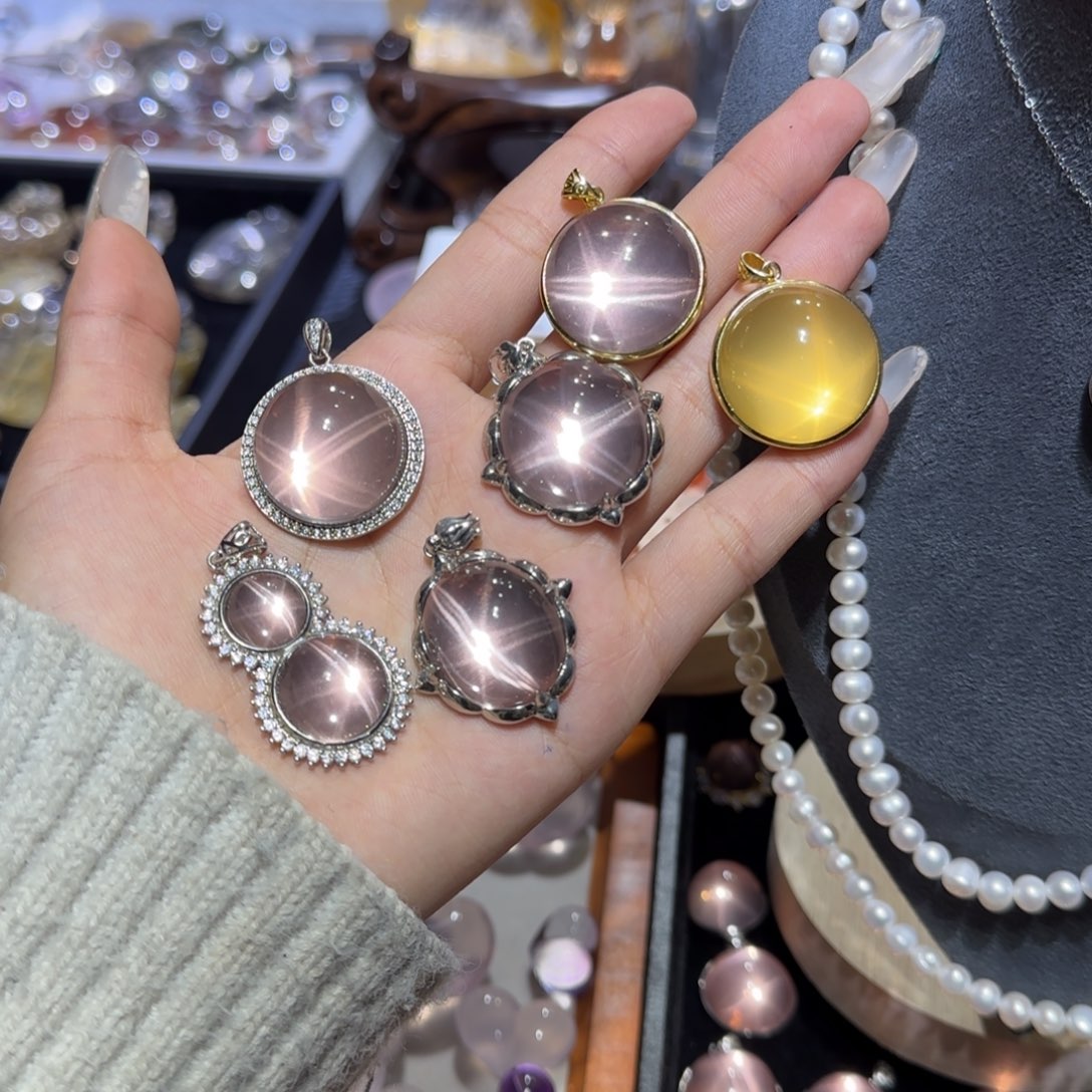 珠宝半成品水晶未镶嵌