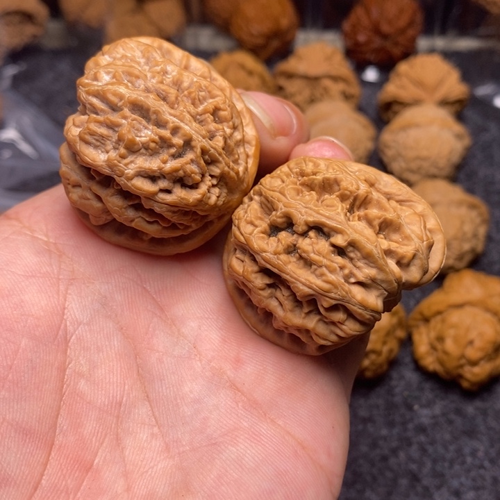 吊坠文玩核桃40粗筋天使之翼