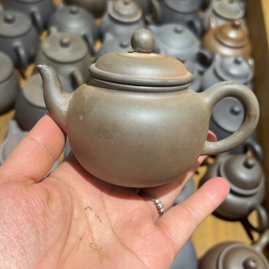 贵台龙窑柴烧茶壶148