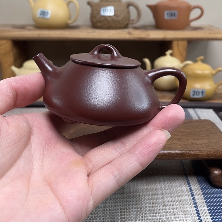 A***物茶壶紫砂原矿手工紫砂壶