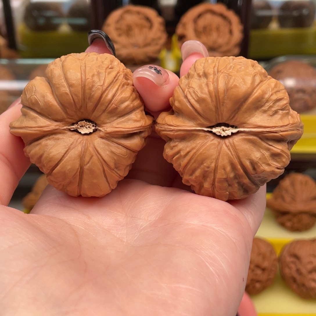 吊坠文玩核桃44+南瓜墩