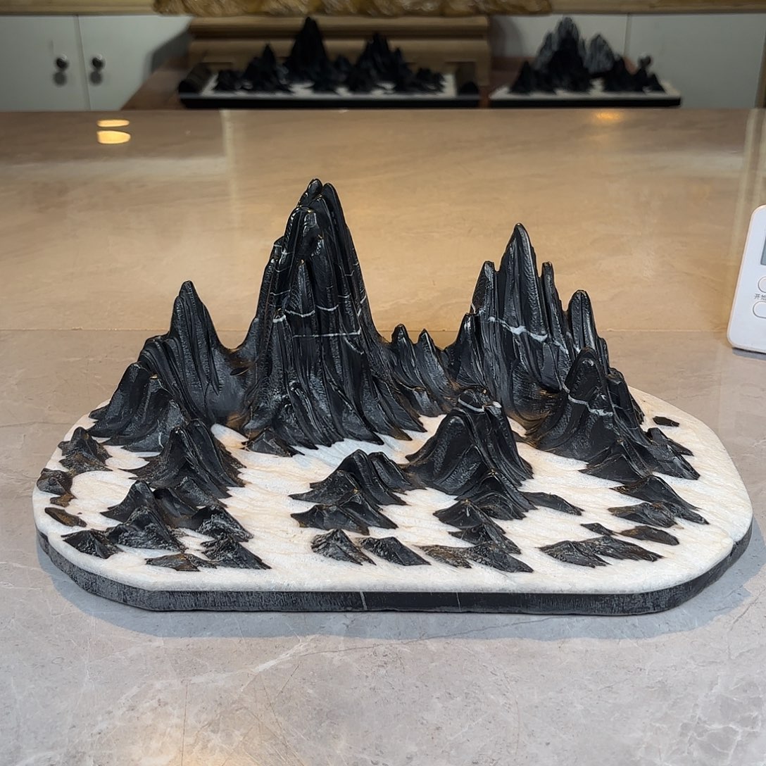 B***Y灵璧石手工雕刻奇石摆件