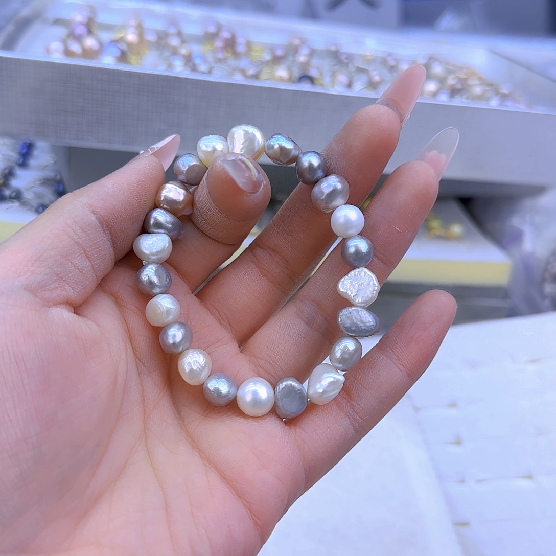 未镶嵌项链定制369淡水珍珠