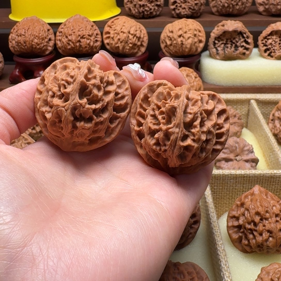 文玩核桃吊坠41全品桃心苹果园