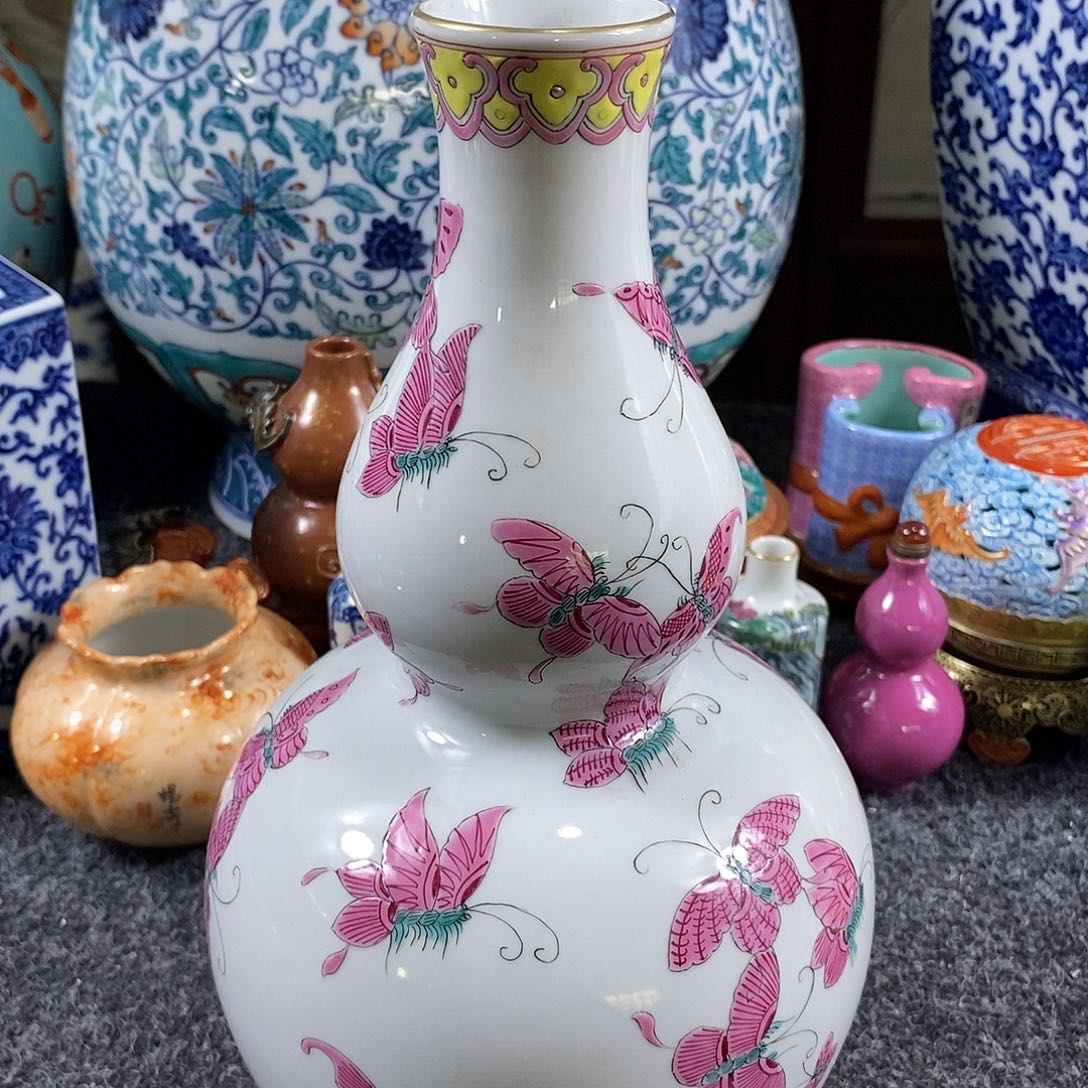 手工手绘陶瓷摆件工艺品
