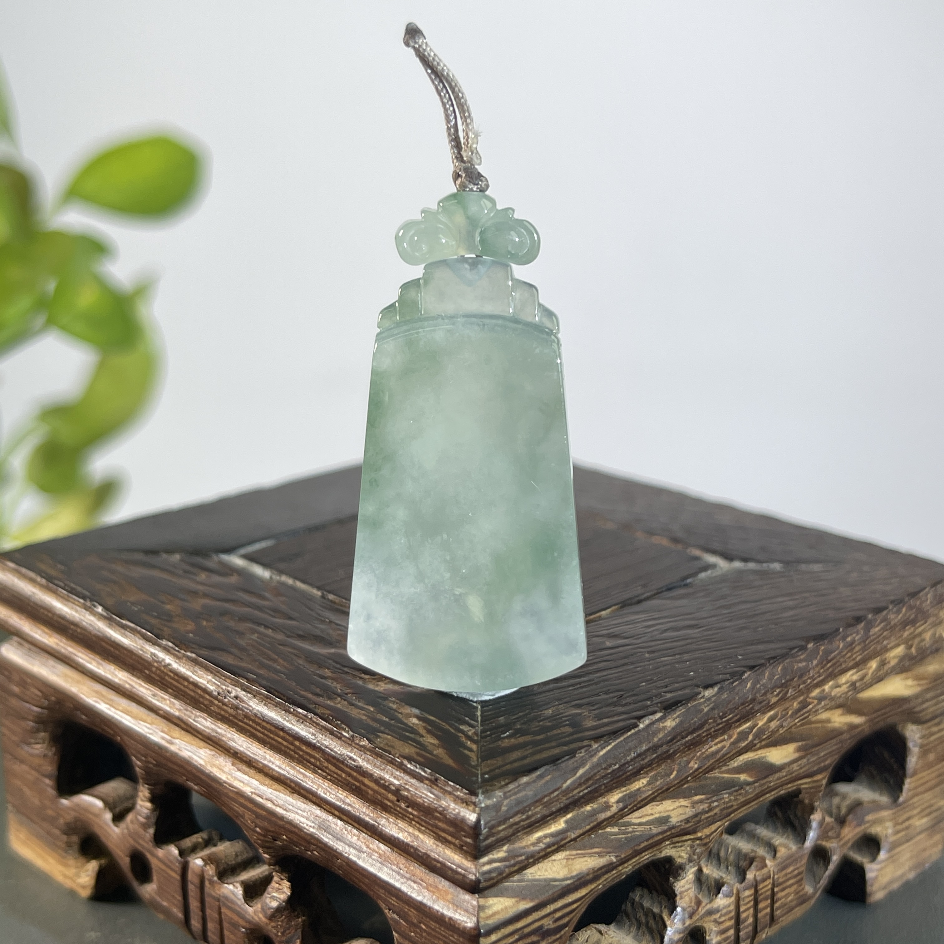 JXA12-149 天然翡翠缅甸A货 无事牌