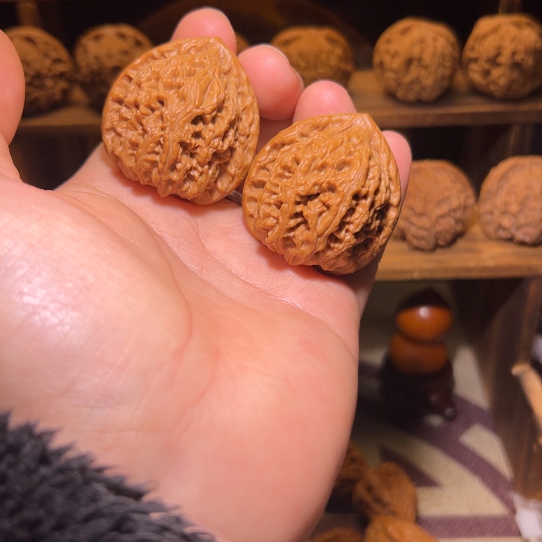 手串/手链核桃三角醒狮水龙纹