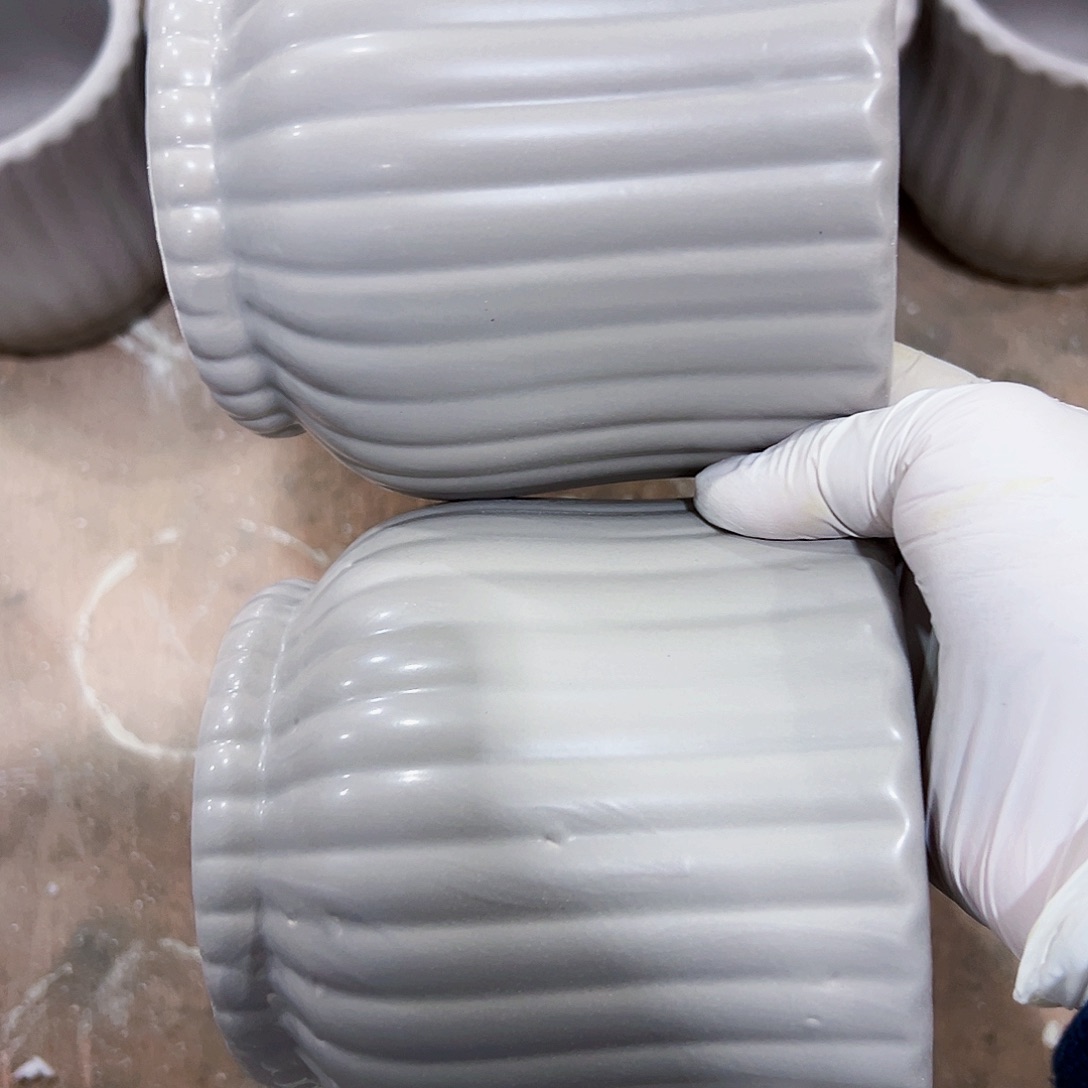 有孔，外贸尾单陶瓷花盆凑单10米包邮