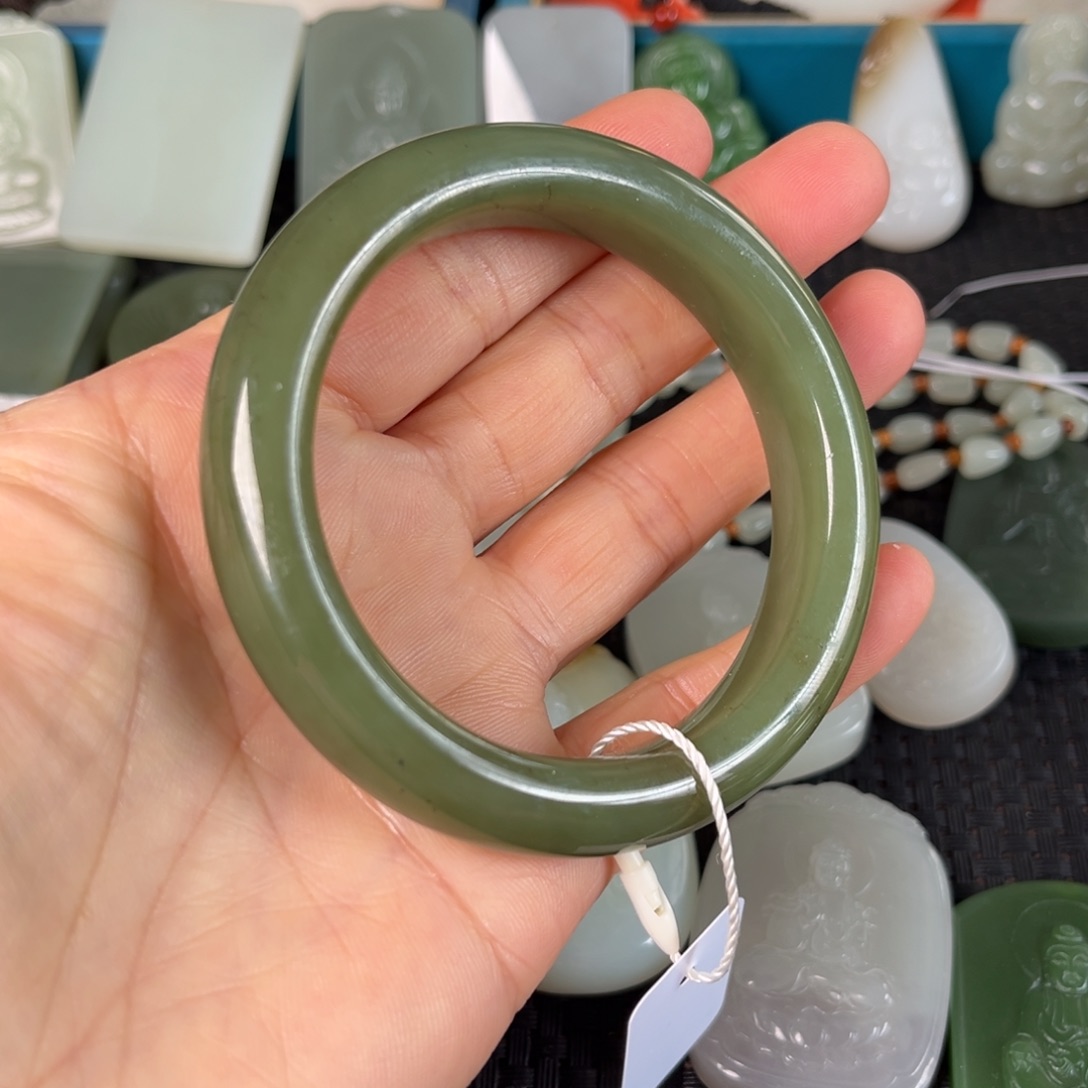 和田玉（碧玉）手串未镶嵌