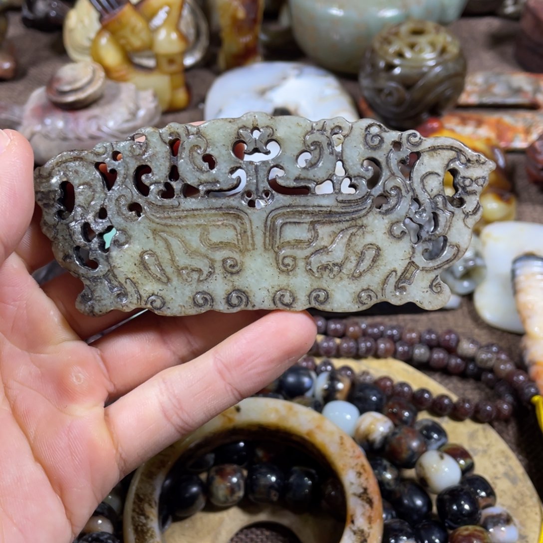 和田玉吊坠(不含链)未镶嵌