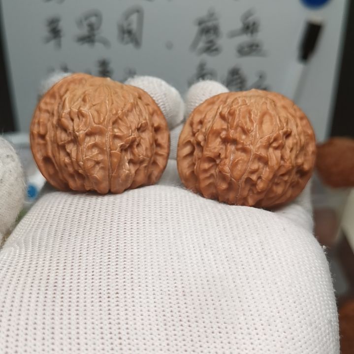 文玩核桃把件41全品山地磨盘