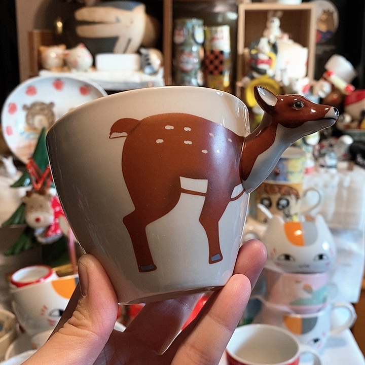 梅花鹿咖啡杯……………………