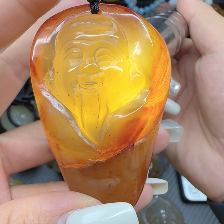 玛瑙/玉髓未镶嵌把件