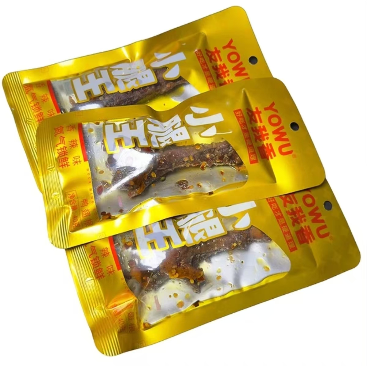 友我香手撕烤脖黑鸭味42g休闲零食（临期）