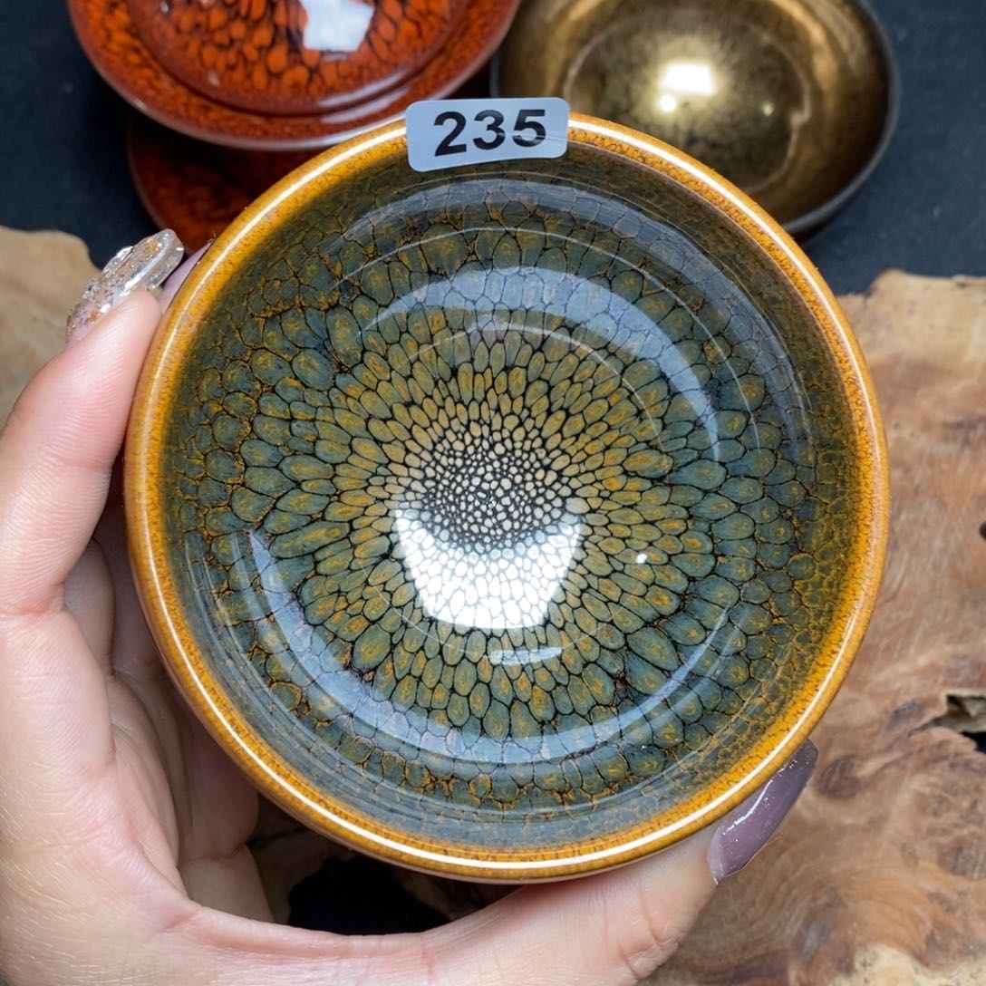 茶盏建窑建盏主人杯235