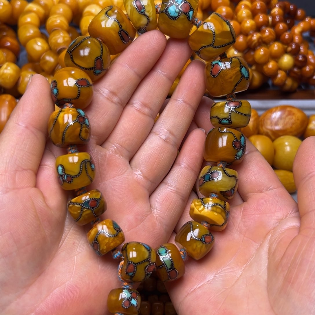 琥珀未镶嵌吊坠(不含链)