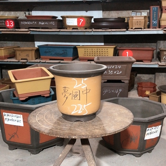 紫砂紫砂花盆包邮