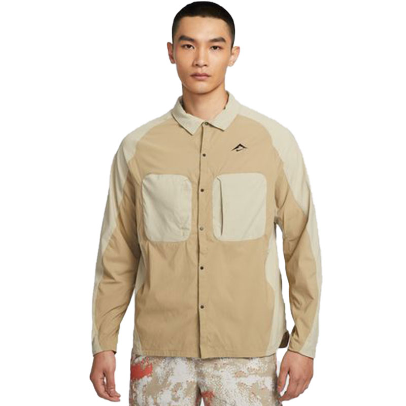 【滔搏联动】NIKE耐克男子DFADV UV TRAIL SHIRT梭织外套HJ5080-297