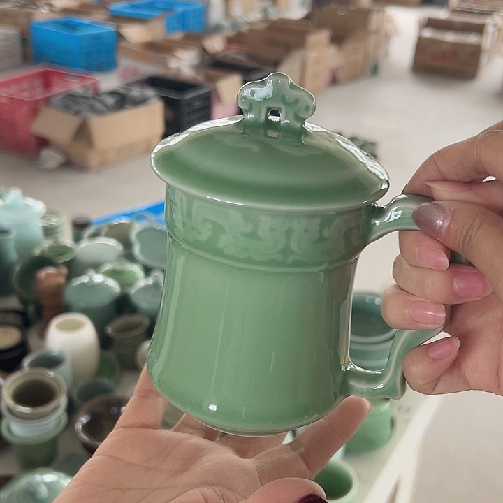 小米茶器龙泉青瓷