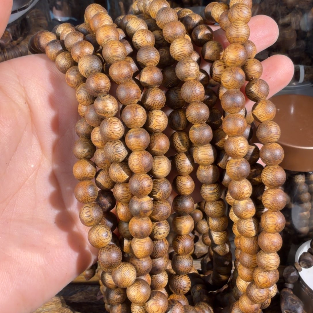 沉香碎屑沉香陆河卡七圆珠