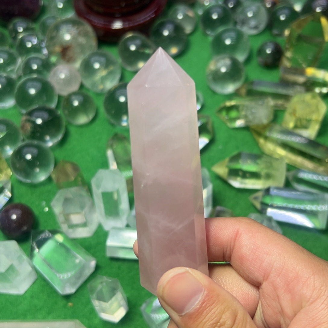 ****媛珠宝半成品水晶未镶嵌