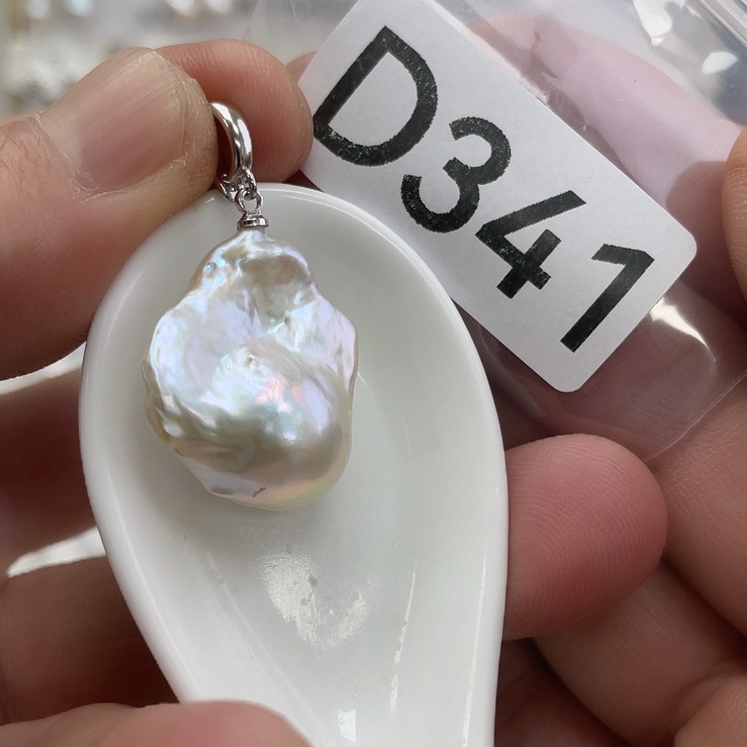 淡水珍珠颈饰银S925镶嵌