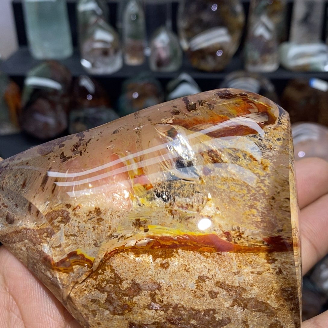 水晶未镶嵌珠宝半成品