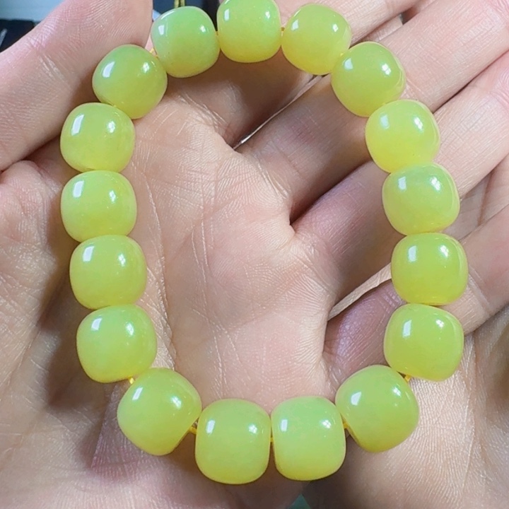 和田玉（糖玉）手串未镶嵌全*