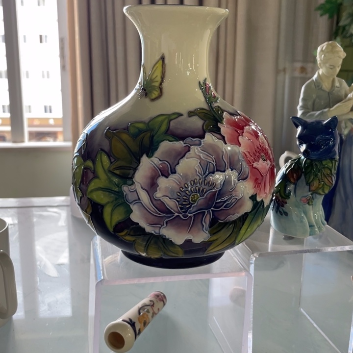 推**新牡丹花陶瓷一个陶瓷
